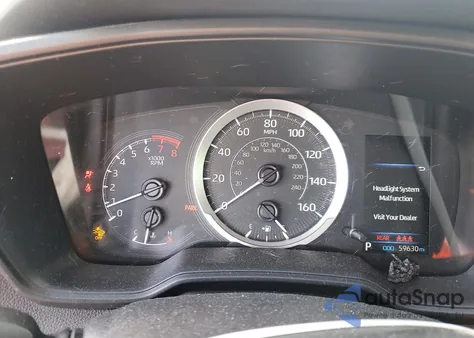 2022 Toyota Corolla Le z USA, uszkodzony, nr VIN 5YFEPMAEXNP342216